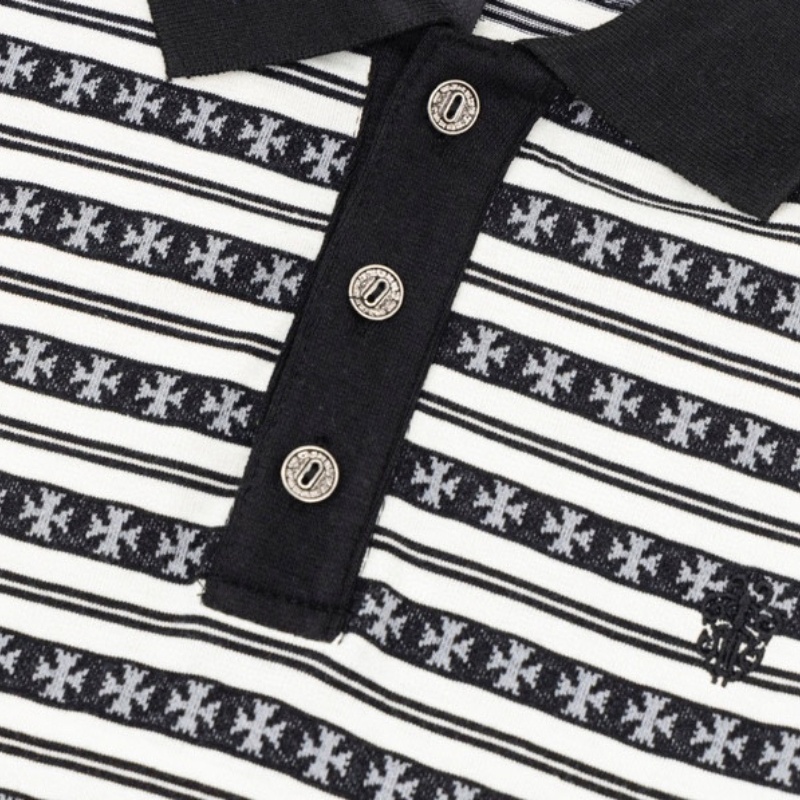 Áo Thun Dài Tay Thêu logo Trái Tim chrome Cho Cả Nam Và Nữ Siêu Đẹp Và Đang Nói Chuyện Phù Hợp Với Cả Nam Và Nữ