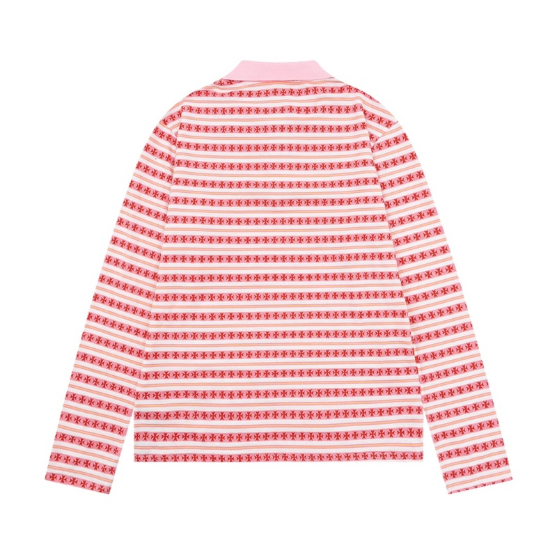 Áo Thun Dài Tay Thêu logo Trái Tim chrome Cho Cả Nam Và Nữ Siêu Đẹp Và Đang Nói Chuyện Phù Hợp Với Cả Nam Và Nữ