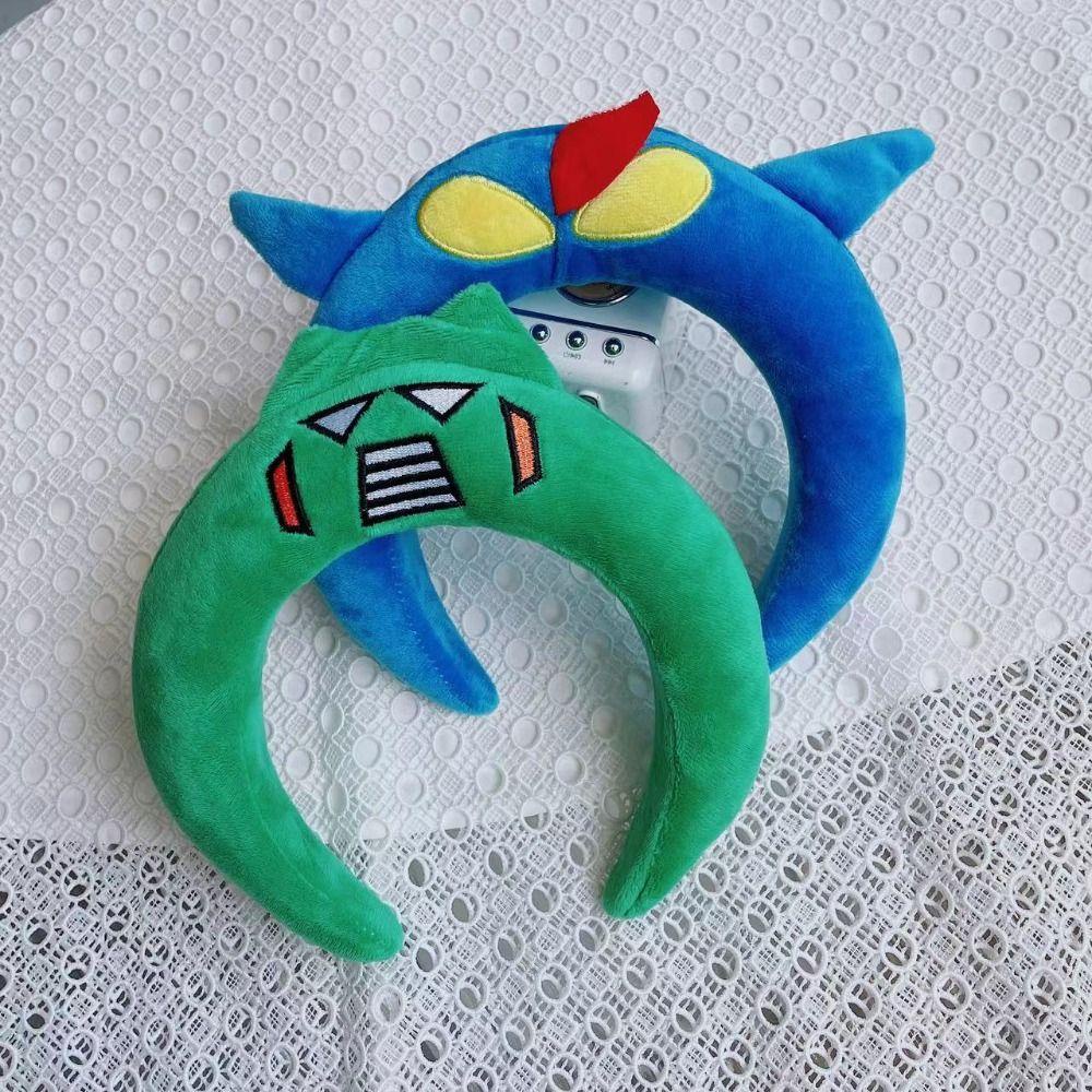 Shanlin Băng Đô Cài Tóc Bằng Vải Bông Ba Chiều Hình shin-chan Vui Nhộn Hóa Trang Phong Cách Hàn Quốc