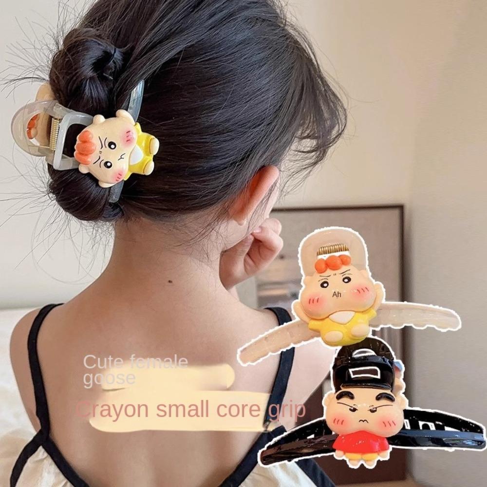 Kẹp Tóc Hình Hoạt Hình Cậu Bé Bút Chì shin-chan Dễ Thương Cho Bé Gái
