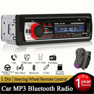Car radio stereo player digital bluetooth car mp3 player 60wx4 fm radio stereo audio music usb/sd with in dash aux input
