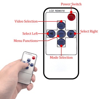 Màn hình ô tô 7 "16: 9 màn hình 800 * 480 với đầu vào video 2 chiều tft hd kỹ thuật số cho camera quan sát phía sau bãi