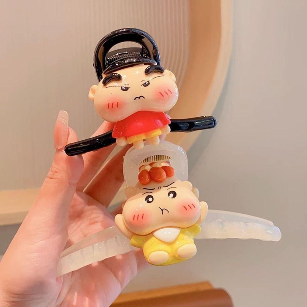 Kẹp Tóc Hình Hoạt Hình Cậu Bé Bút Chì shin-chan Dễ Thương Cho Bé Gái