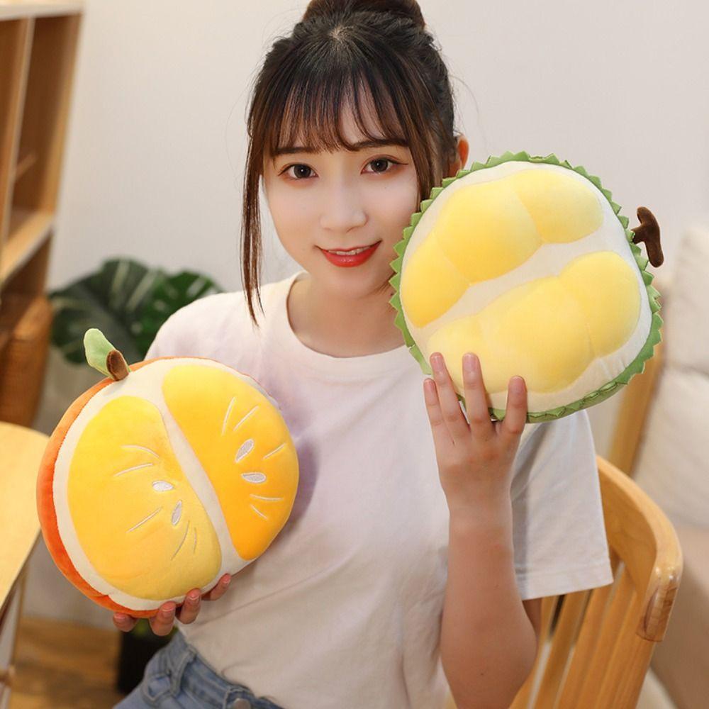 Shengda Gối Nhồi Bông Mềm Mại Hình Trái Cây Dễ Thương