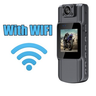 Camera mini 4k hd wifi máy ghi video kỹ thuật số có thể đeo được body sport cam hồng ngoại tầm nhìn ban đêm cảnh sát cam