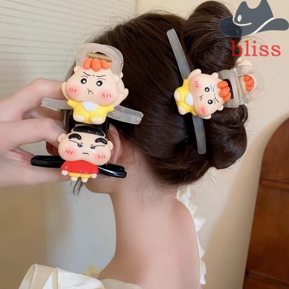 Kẹp Tóc Hình Hoạt Hình Cậu Bé Bút Chì shin-chan Dễ Thương Cho Bé Gái