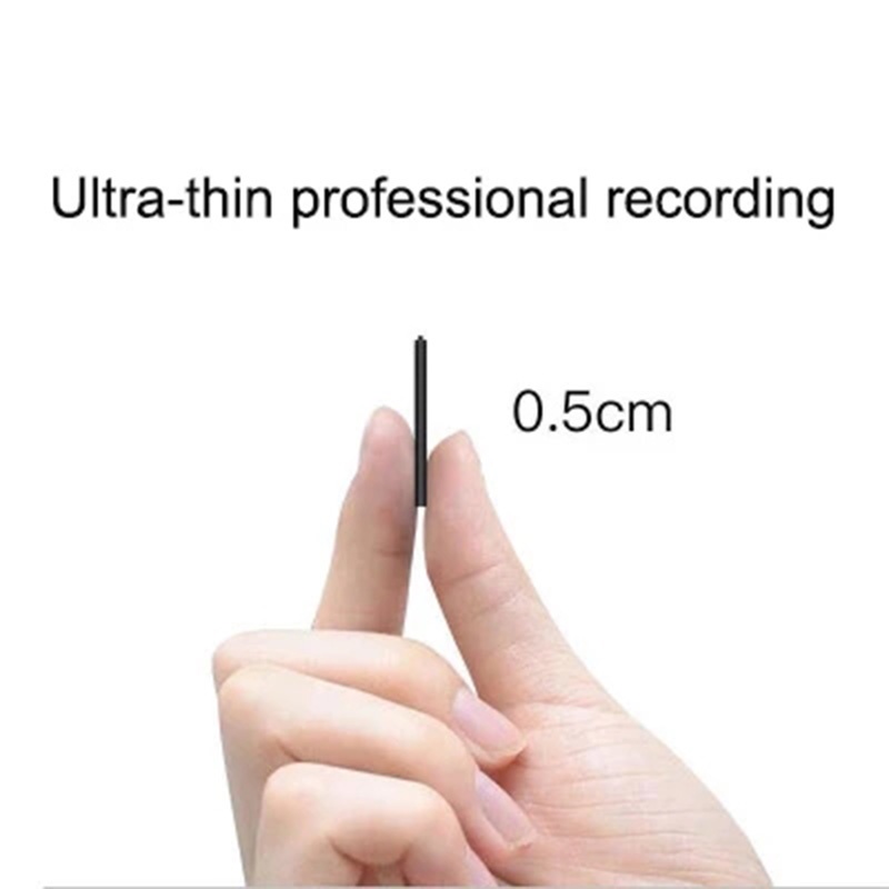 Ultra Máy Ghi Âm Mini Espia 8-32GB Siêu Mỏng Chuyên NghiệpJD CO TH