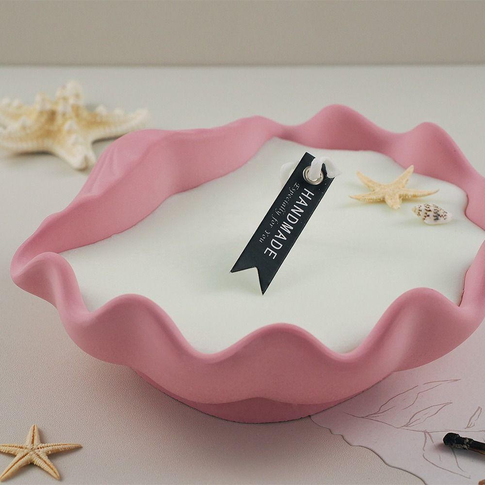 Khuôn silicone Làm Nến Hình Vỏ Ốc Xà Cừ Sáng Tạo Trang Trí Nhà Cửa diy