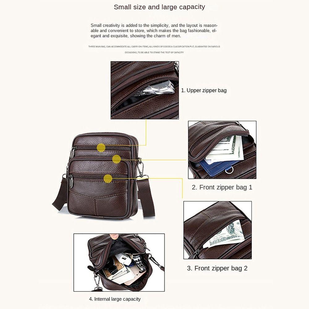 Ofular Túi Đeo Chéo Da pu Cỡ Lớn Thời Trang Cho Nam