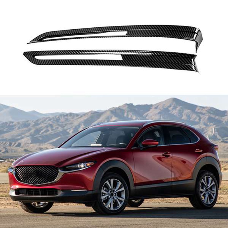 Khung Đèn Sương Mù Bằng Sợi carbon Cao Cấp Cho mazda cx30 cx-30 2020 2021