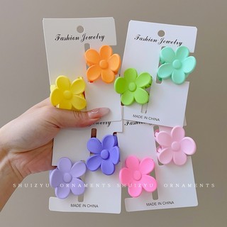 Kẹp tóc đính hoa lớn nhiều màu sắc dễ thương cho bé gái