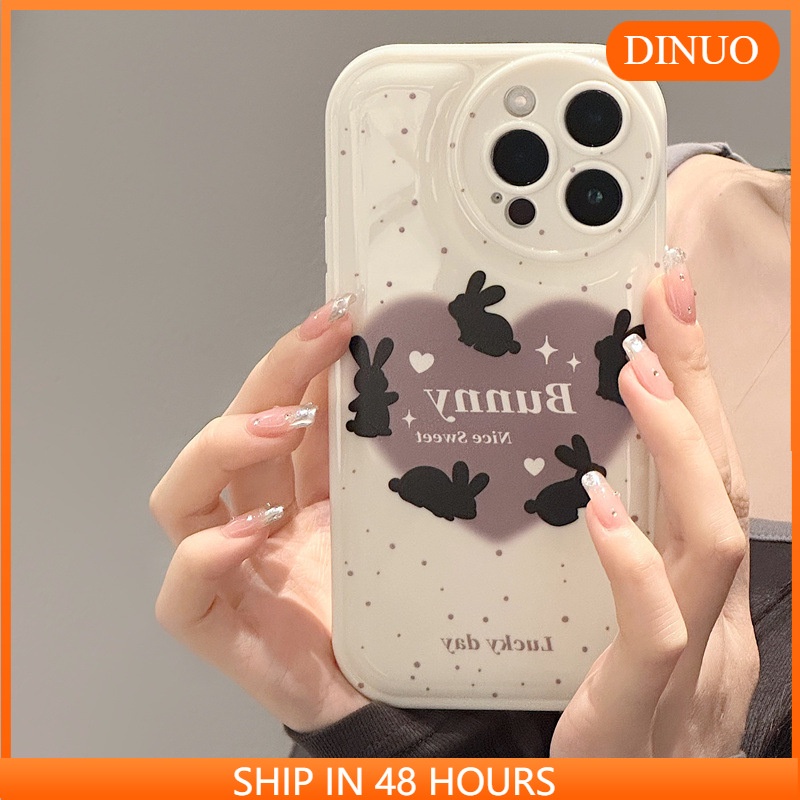 ỐP LƯNG IPHONEỐp Điện Thoại Hình Thỏ Xinh Xắn Cho iphone15 / 14promax / 13 / 12 / 11 / xr / xs / x / xsmax / 6 / 7 / 8plus