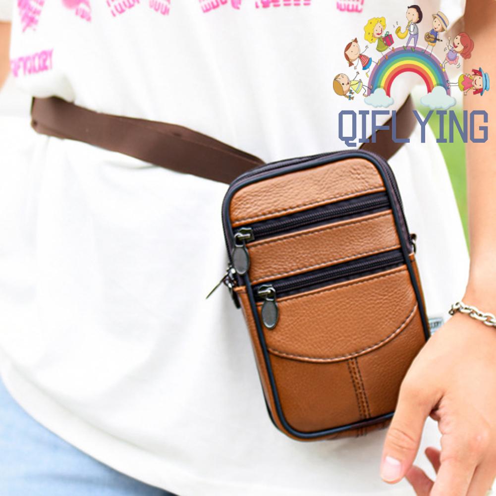 Túi Đeo Chéo Da Bò Đa Năng Cho Nam