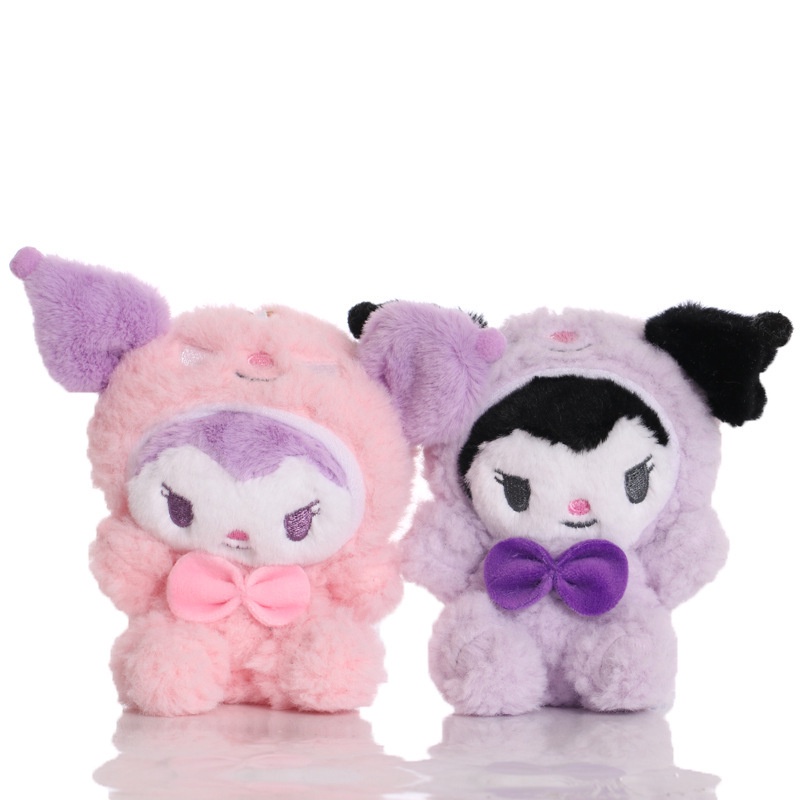 SANRIO Đồ chơi nhồi bông Hình Nhân Vật Hoạt Hình kuromi hello kitty my melody cinnamoroll