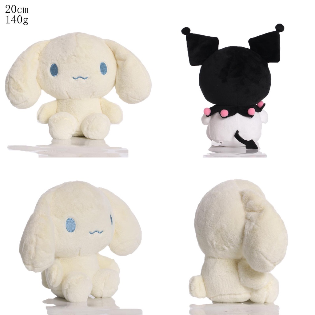 SANRIO Đồ chơi nhồi bông Hình Nhân Vật Hoạt Hình kuromi hello kitty my melody cinnamoroll