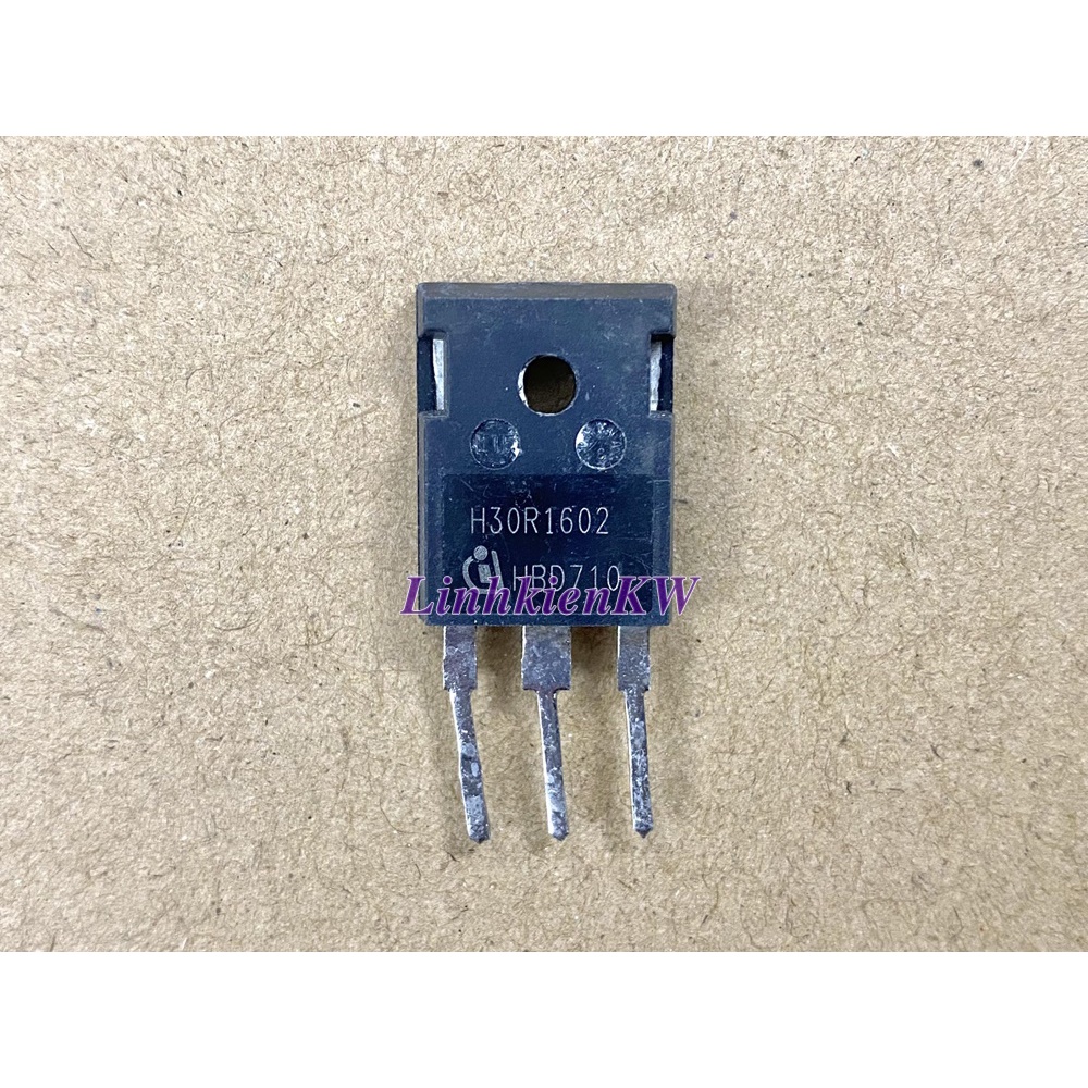 IGBT Bếp từ H30R1602 1600V 30A TO247 tháo máy zin chân dài đã test cẩn thận.