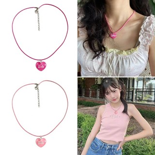Vòng cổ Mặt Trái Tim y2k