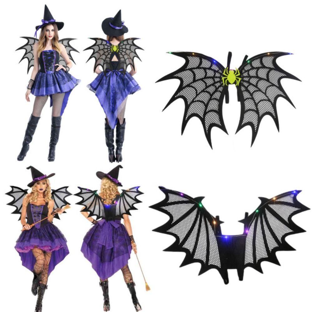 Cánh Dơi Màu Đen / Xanh Lá / Đỏ Phát Sáng 1 Cho halloween