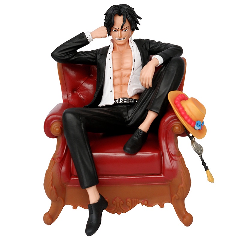 One Mô Hình Nhân Vật ace sanji gekko Miche Ngồi Ghế sofa
