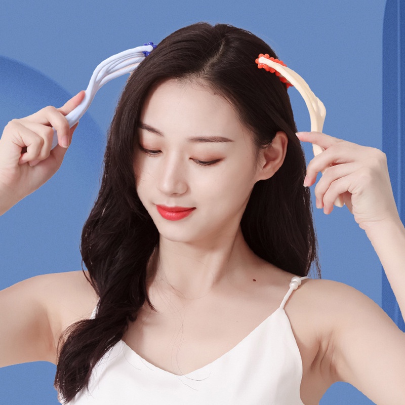 Dụng cụ mát xa chất liệu thép giúp thư giãn da đầu OUYOUVN