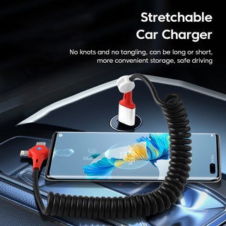 Cáp Sạc Nhanh type c micro usb 3 Trong 1 Cho iphone android Điện Thoại
