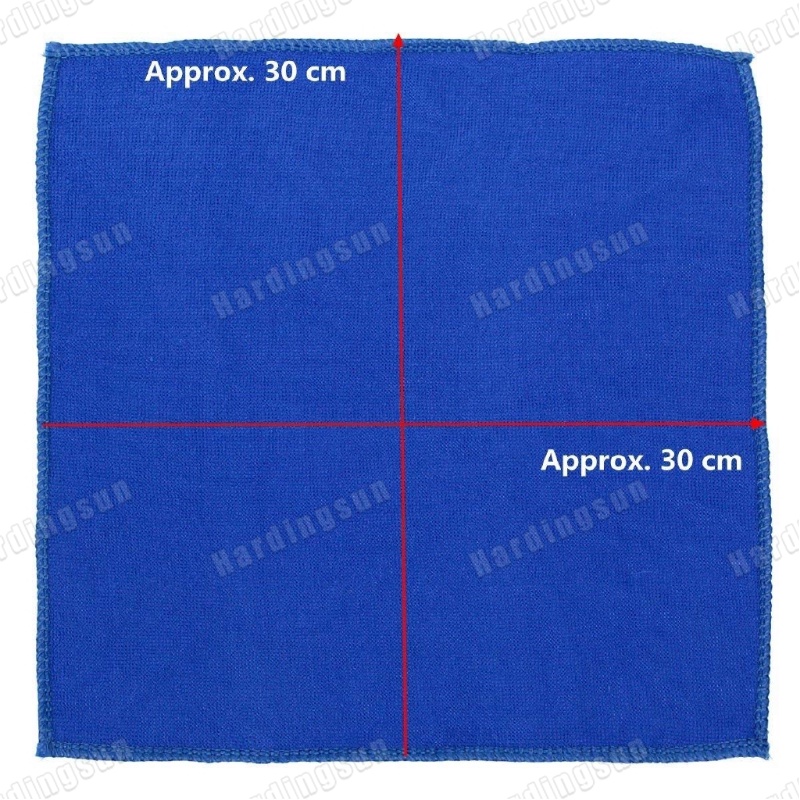 Set 10 Khăn Lau Kính / Xe Hơi Mềm Mại Thấm Hút Tốt 30cmx30cm