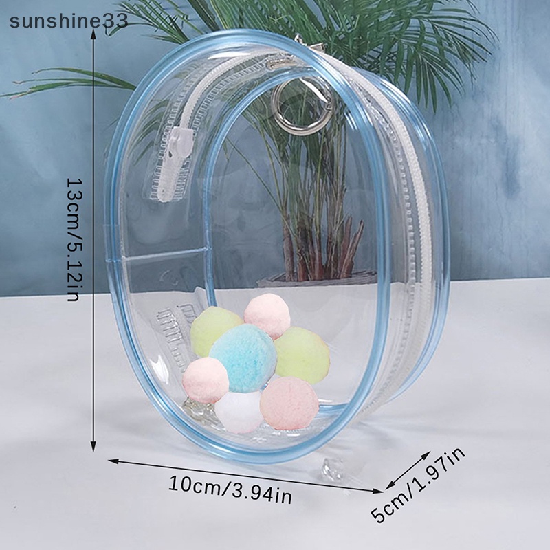 Túi Đựng Búp Bê Nhồi Bông pvc Trong Suốt 10cm