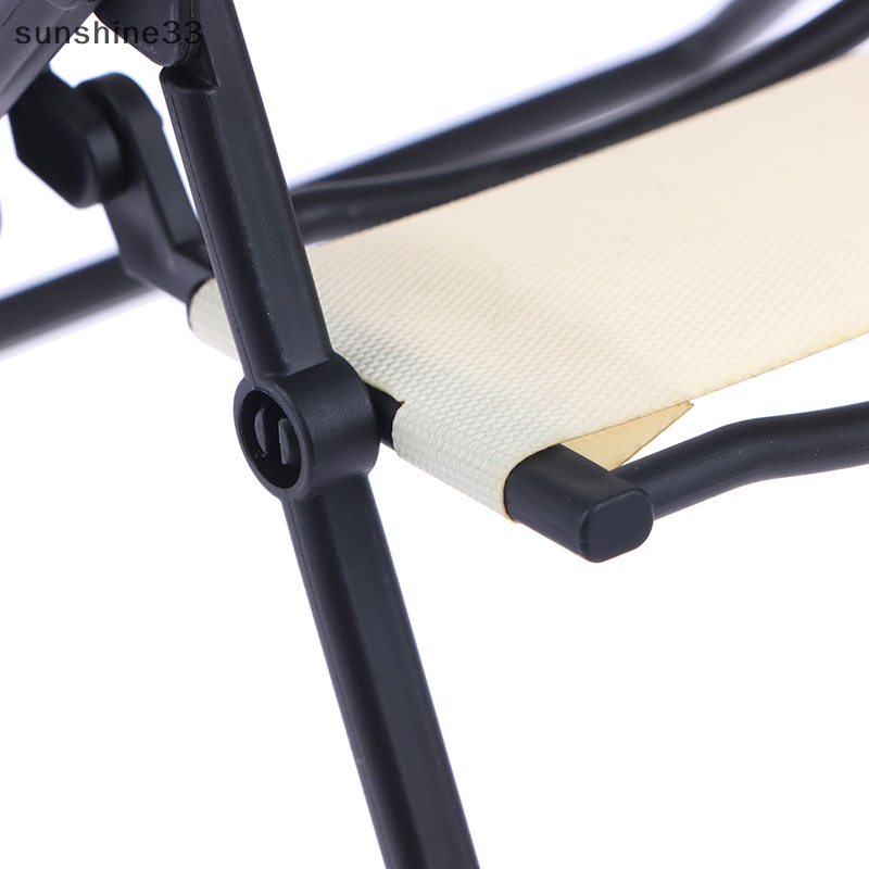 Mô Hình Ghế Xếp mini Tỉ Lệ 1: 6 Trang Trí Nhà Búp Bê