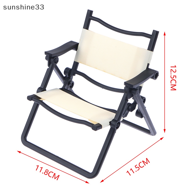 Mô Hình Ghế Xếp mini Tỉ Lệ 1: 6 Trang Trí Nhà Búp Bê