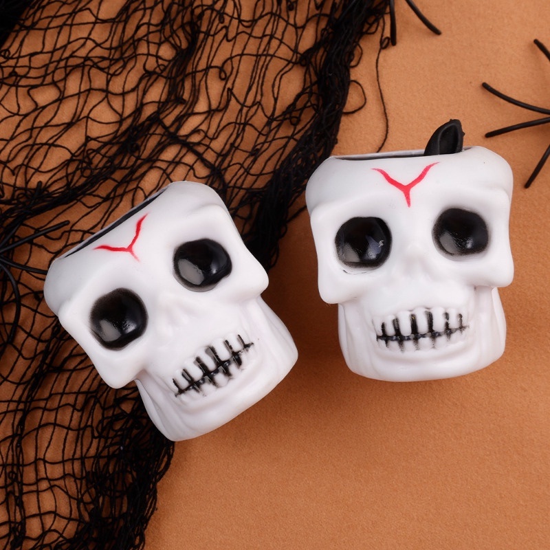 Đồ Chơi Bóp Giảm Căng Thẳng Hình Đầu Lâu / Dơi / Ma Quỷ Phát Nhạc Cho Lễ halloween