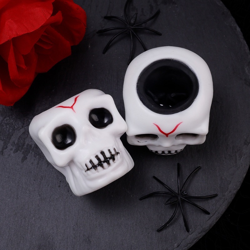 Đồ Chơi Bóp Giảm Căng Thẳng Hình Đầu Lâu / Dơi / Ma Quỷ Phát Nhạc Cho Lễ halloween