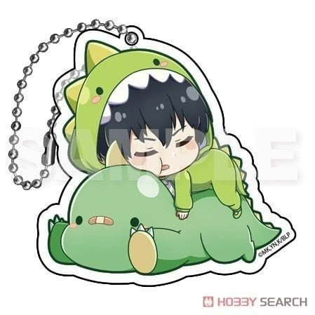 Móc khóa 4cm in hình BLUE LOCK Tiền đạo số 1 ver KHỦNG LONG anime chibi Mica trong acrylic quà tặng dễ thương RLC
