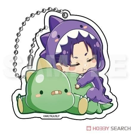 Móc khóa 4cm in hình BLUE LOCK Tiền đạo số 1 ver KHỦNG LONG anime chibi Mica trong acrylic quà tặng dễ thương RLC