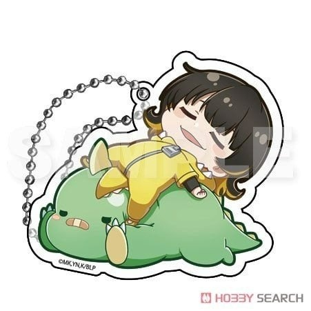 Móc khóa 4cm in hình BLUE LOCK Tiền đạo số 1 ver KHỦNG LONG anime chibi Mica trong acrylic quà tặng dễ thương RLC
