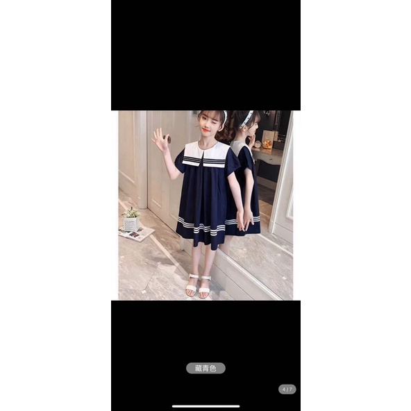 Đầm thuỷ thủ cho bé teen