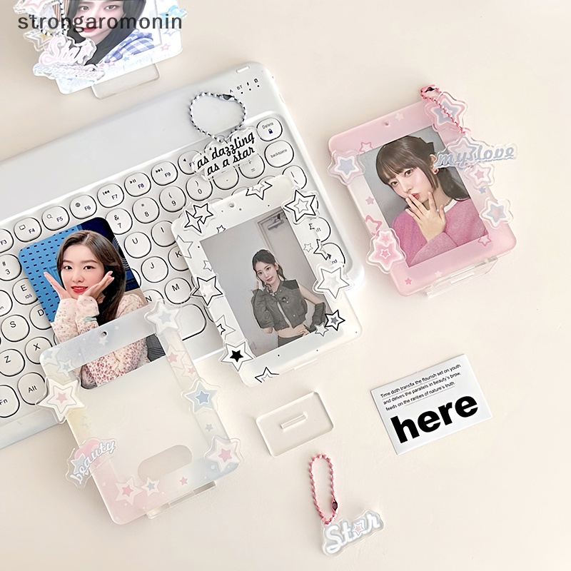 Khung Đựng Ảnh / Thẻ Id / Thẻ Id Bằng acrylic Kích Thước 3 inch Để Bàn Trang Trí