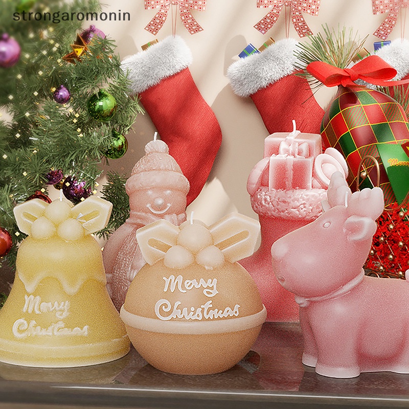 Khuôn silicone Làm Xà Phòng Hình Vớ Giáng Sinh