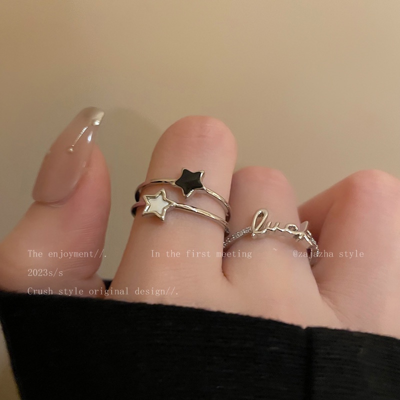 Nhẫn Hình Ngôi Sao May Mắn Cho Nữ