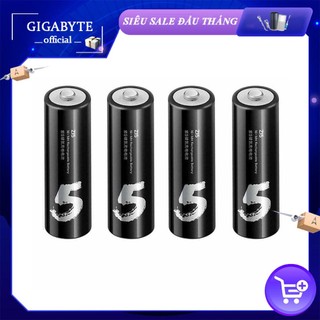 Hộp 4 pin aa số 5 sạc được xiaomi zi5 ni-mh rechargeable battery sạc lại đến 800 lần