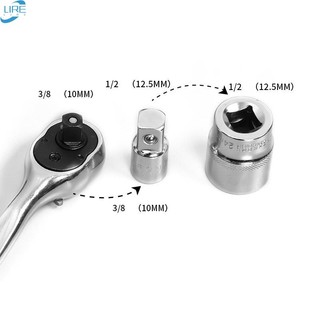 Cờ lê lò xo chuyển đổi ổ cắm 1 / 4 3 / 8 1 / 2