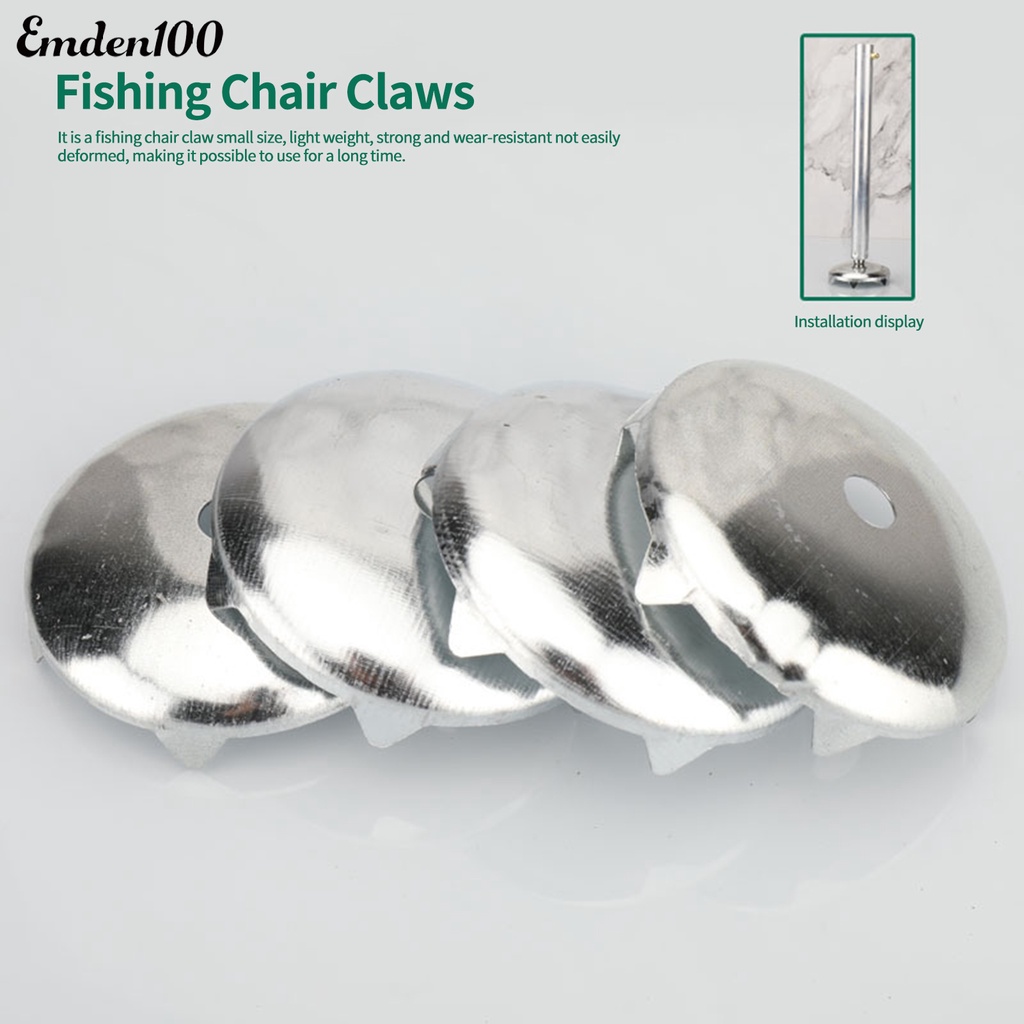 EMDEN 1 Bộ Vuốt Ghế Câu Cá Chịu Lực Tốt 8cm