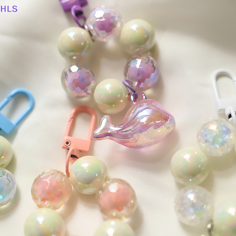 Móc Khóa Hình Cá Heo Bằng acrylic Trong Suốt Dễ Thương