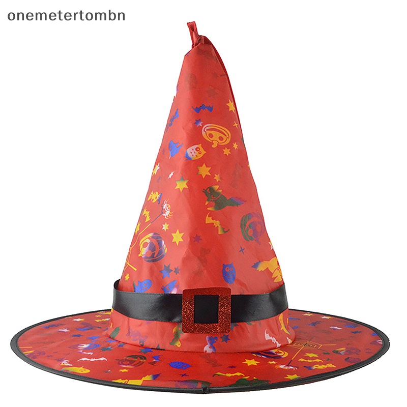 Bn Nón Phù Thủy Có Đèn led Phát Sáng Trang Trí halloween