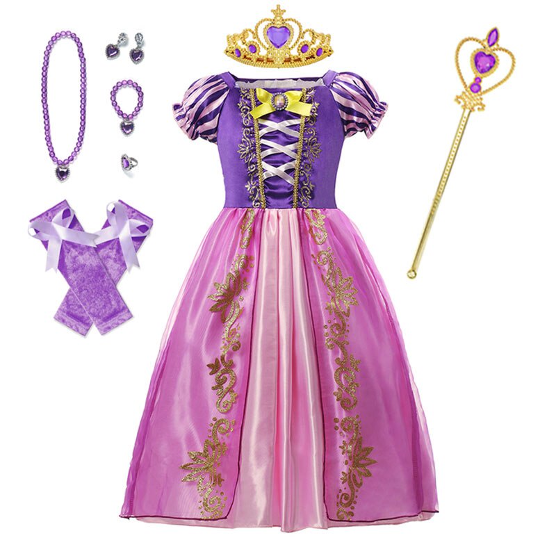 Bộ Đồ Hóa Trang Công Chúa Bạch Tuyết / Cô Bé Lọ Lem / Lễ halloween Cho Bé Gái