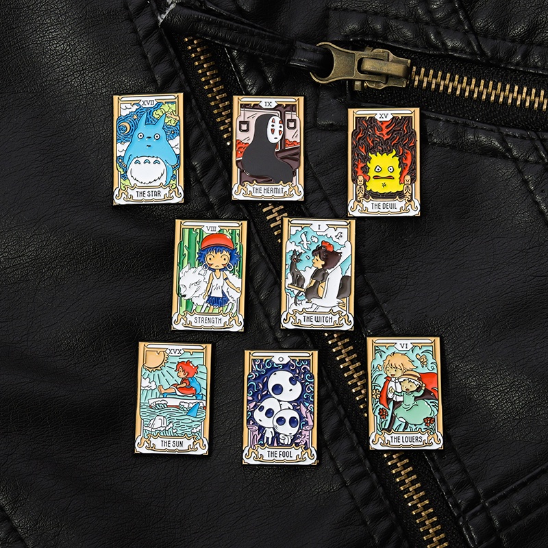 Trâm Cài Áo Ba Lô Hình Vô Diện Hoạt Hình Nhật Bản Cho Nam