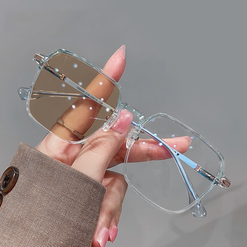 [-0°~-400°Kính Mát Chống Ánh Sáng Xanh Thay Đổi Màu Sắc Dành Cho Nam Và Nữ