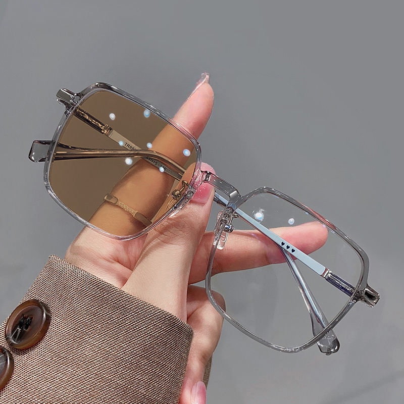 [-0°~-400°Kính Mát Chống Ánh Sáng Xanh Thay Đổi Màu Sắc Dành Cho Nam Và Nữ