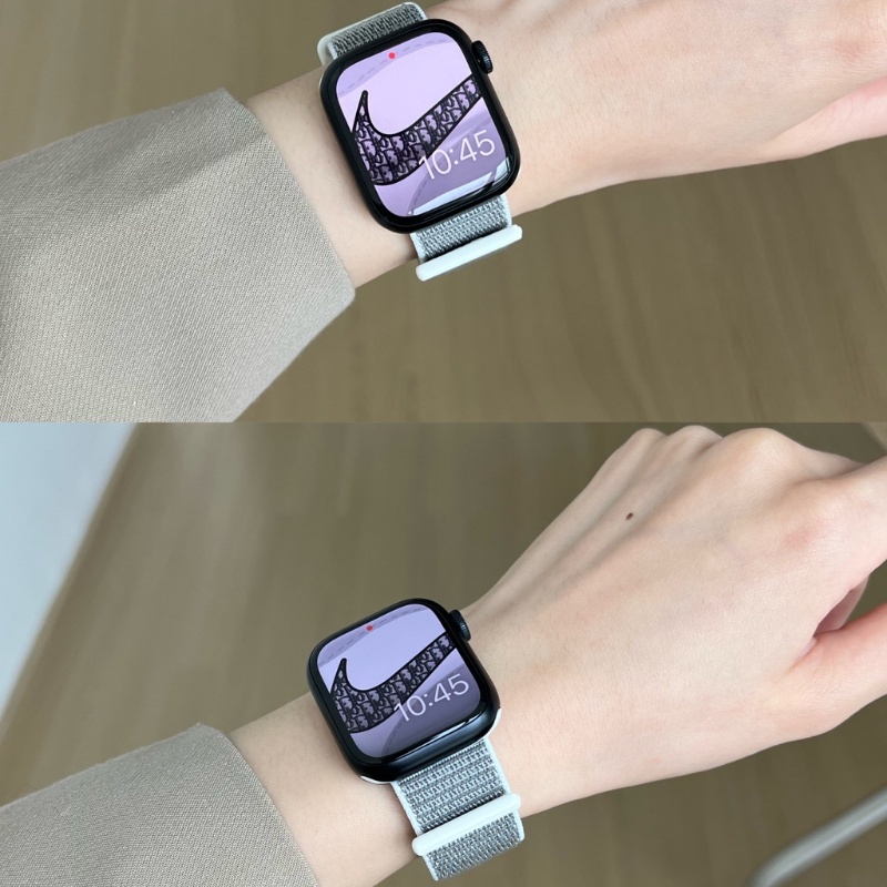 Dây Đeo nylon Cho Đồng Hồ Thông Minh aw watch 44mm 40mm 49mm 45mm 41mm 42 / 38mm i-watch series 7 8 3 6 se ultra