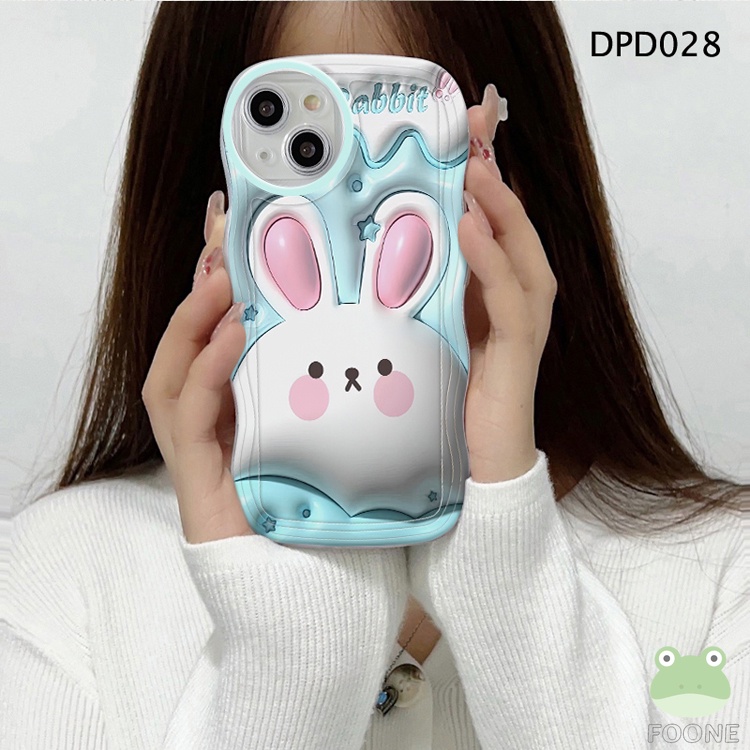Ốp Lưng DẻO HìNh Con Thỏ Cho iphone 14 13 12 11 pro max x xs xr 7 8 6 6s plus