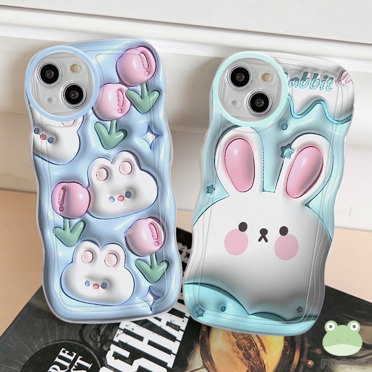 Ốp Lưng DẻO HìNh Con Thỏ Cho iphone 14 13 12 11 pro max x xs xr 7 8 6 6s plus